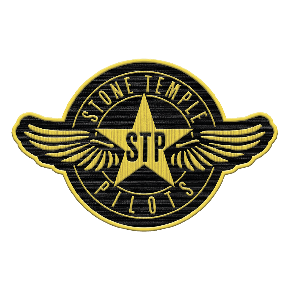 Official Stone Temple Pilots Store Wing Logo Patch