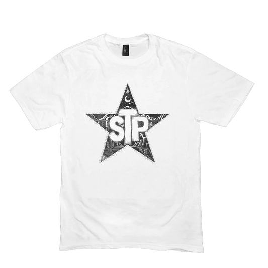 Desert Star White Tee