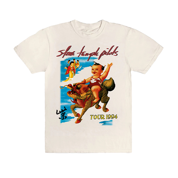 STONE TEMPLE PILOTS ツアートリムTシャツ Vintage 1994 Stone Temple Pilots Tour T-Shirt – Mills Vintage USA