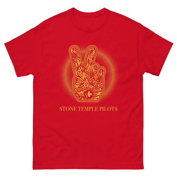unisex-classic-tee-red-front- unisex-classic-tee-red-front-