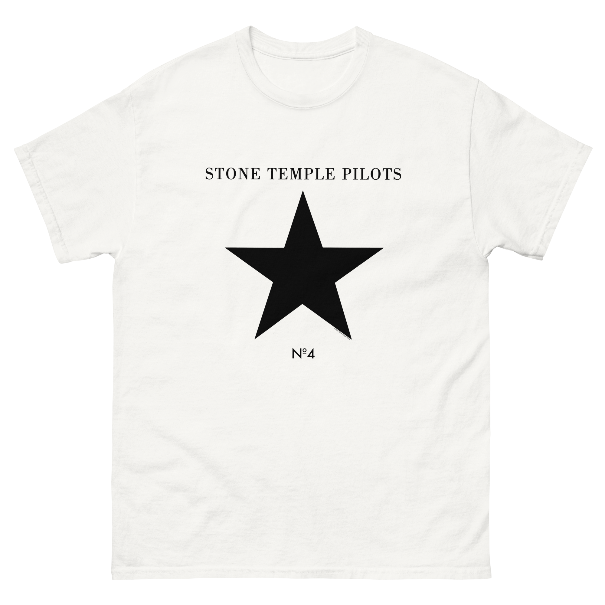 Stone Temple Pilots Graphic T-Shirt – Men's Black Crew Neck Short Sleeve (Made In USA)