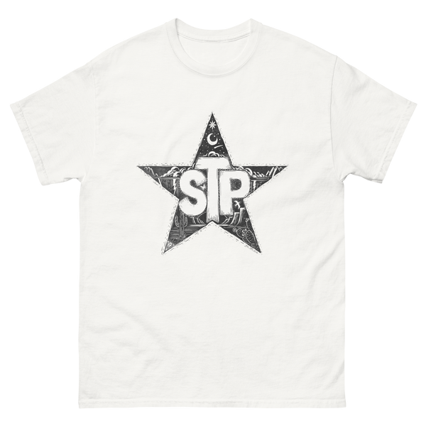 Official Stone Temple Pilots Store - Desert Star White Tee